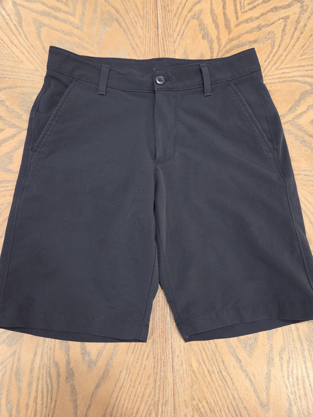 Under Armour Golf Shorts Mens 30 Black 10 Inch Performance Stretch Athletic